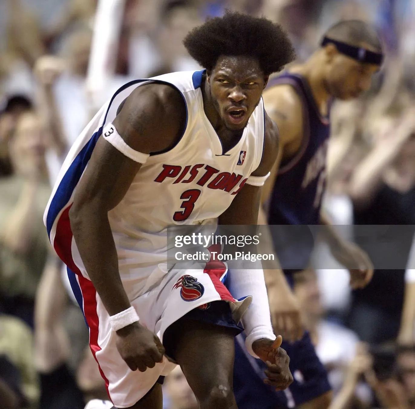 篮网队主场大胜活塞